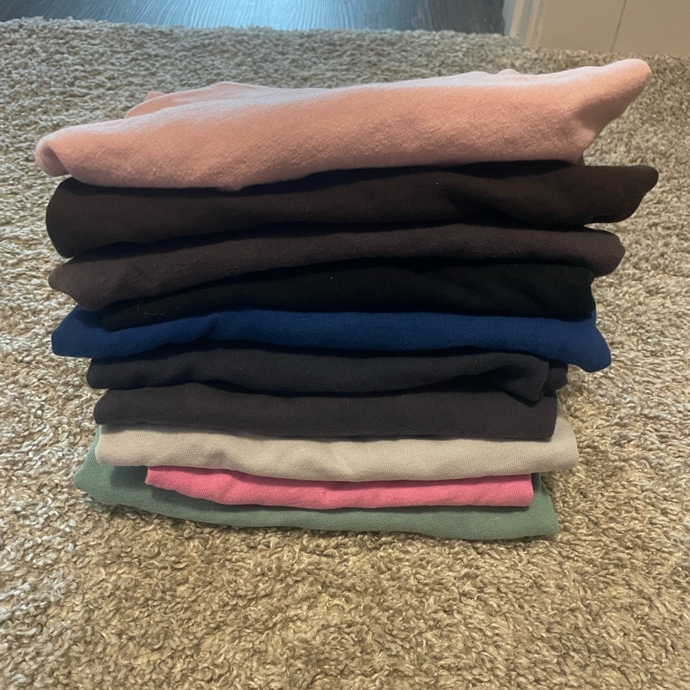 Set active cropped t- shirts